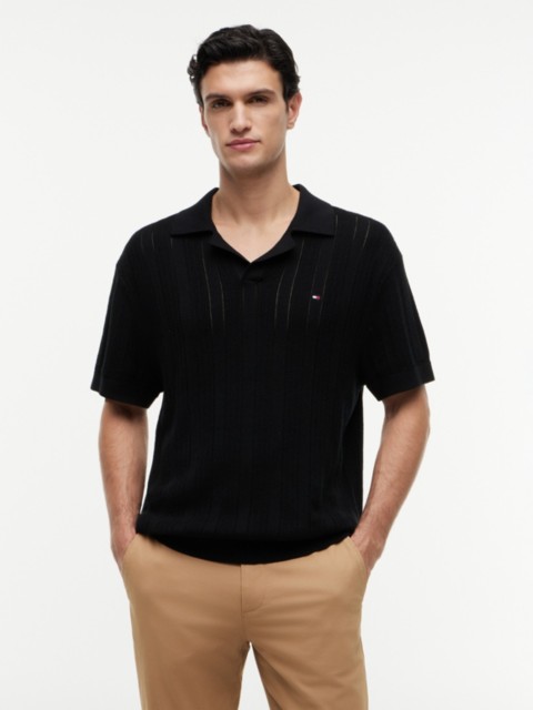 Мужские свитеры Tommy Hilfiger Relaxed Fit Pointelle Sweater Polo