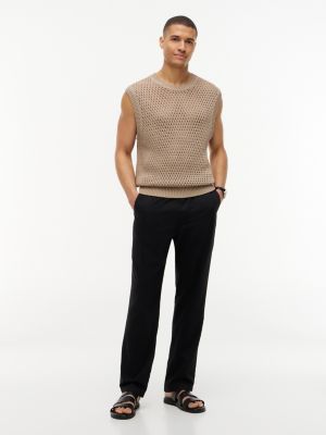 Мужские свитеры Tommy Hilfiger Regular Fit Open-Knit Sweater Vest — фото 2
