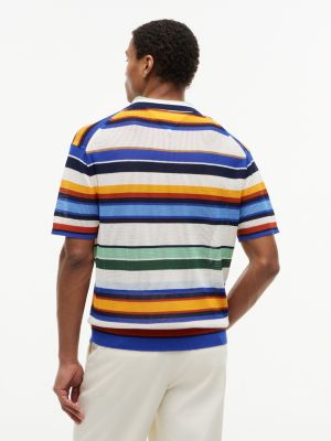 Мужские свитеры Tommy Hilfiger Relaxed Fit Multi-Stripe Sweater Polo — фото 4