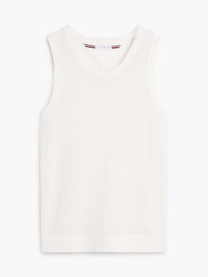 Мужские свитеры Tommy Hilfiger Relaxed Fit Knit Tank Top — фото 5