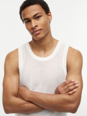 Мужские свитеры Tommy Hilfiger Relaxed Fit Knit Tank Top — фото 3