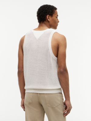 Мужские свитеры Tommy Hilfiger Relaxed Fit Knit Tank Top — фото 4