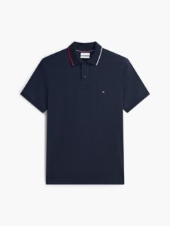Slim Fit Smooth Cotton Polo — Navy Blue 5