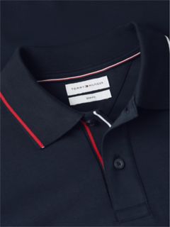 Slim Fit Smooth Cotton Polo — Navy Blue 6