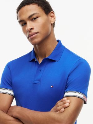 Мужские топы Tommy Hilfiger Slim Fit Smooth Cotton Polo — фото 3