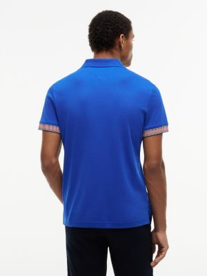 Мужские топы Tommy Hilfiger Slim Fit Smooth Cotton Polo — фото 4