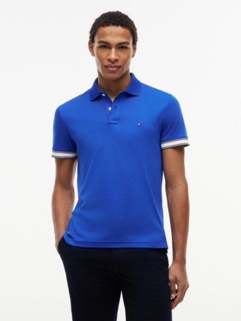 Мужские топы Tommy Hilfiger Slim Fit Smooth Cotton Polo
