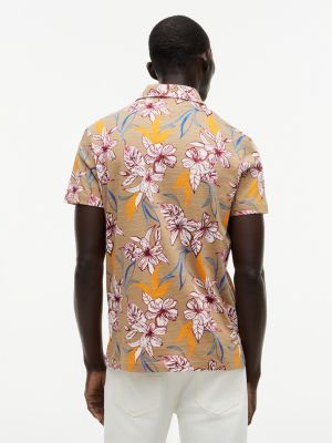 Мужские свитеры Tommy Hilfiger Regular Fit Floral Print Jersey Polo — фото 4