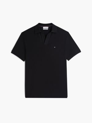 Мужские топы Tommy Hilfiger Classic Fit Open Placket Crepe Polo — фото 5