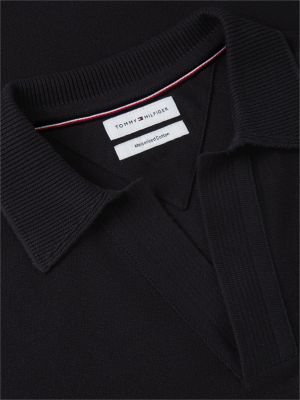 Мужские топы Tommy Hilfiger Classic Fit Open Placket Crepe Polo — фото 6