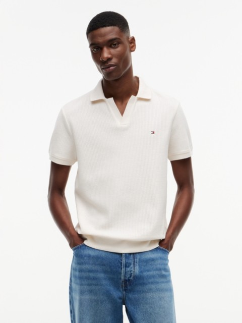 Мужские топы Tommy Hilfiger Regular Fit Open Placket Polo