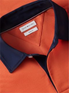 Classic Fit Wicking Rugby Polo — Brilliant Orange 6