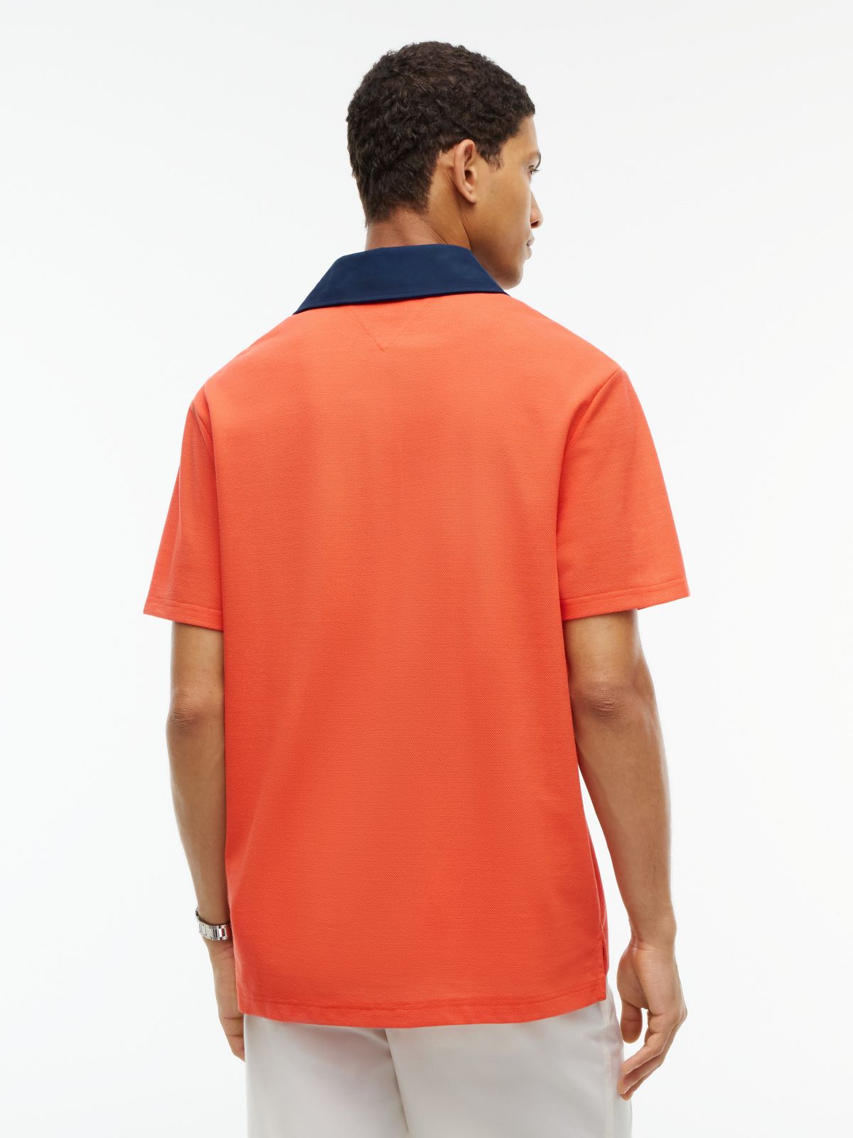 Classic Fit Wicking Rugby Polo — Brilliant Orange