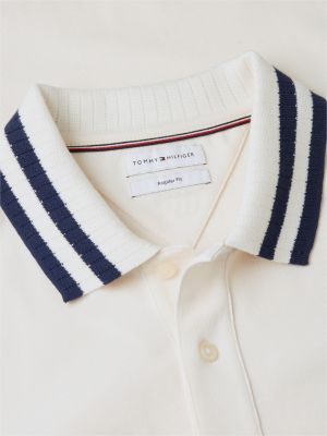 Мужские свитеры Tommy Hilfiger Regular Fit Tipped Jersey Polo — фото 6