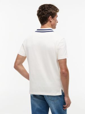Мужские свитеры Tommy Hilfiger Regular Fit Tipped Jersey Polo — фото 4