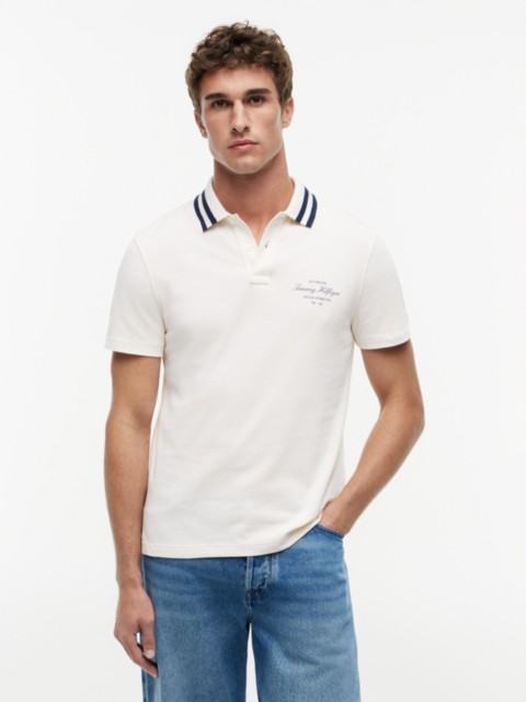 Мужские свитеры Tommy Hilfiger Regular Fit Tipped Jersey Polo