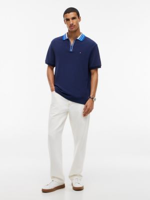 Мужские свитеры Tommy Hilfiger Classic Fit Quarter-Zip Polo — фото 2