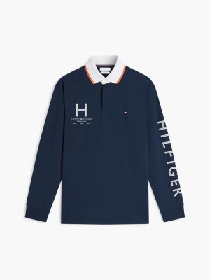 Мужские топы Tommy Hilfiger Classic Fit Athleisure Jersey Polo — фото 5