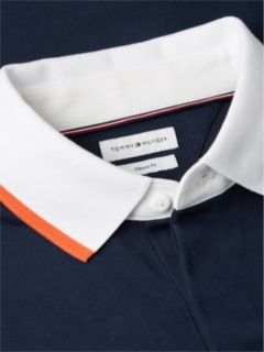 Classic Fit Athleisure Jersey Polo — Light Navy 6