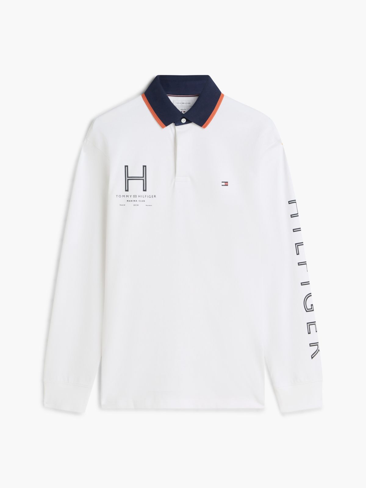 Classic Fit Athleisure Jersey Polo — White