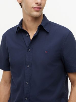 Мужские рубашки Tommy Hilfiger Regular Fit Garment-Dyed Shirt — фото 3