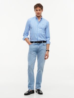 Мужские рубашки Tommy Hilfiger Regular Fit Striped Shirt — фото 2