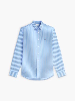 Мужские рубашки Tommy Hilfiger Regular Fit Striped Shirt — фото 5
