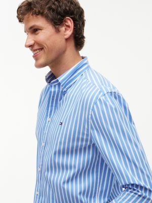 Мужские рубашки Tommy Hilfiger Regular Fit Striped Shirt — фото 3