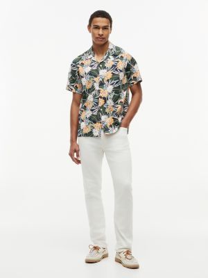 Мужские рубашки Tommy Hilfiger Regular Fit Tropical Floral Camp Shirt — фото 2
