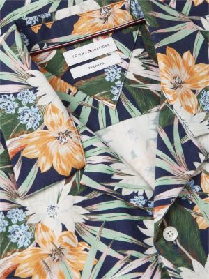 Мужские рубашки Tommy Hilfiger Regular Fit Tropical Floral Camp Shirt — фото 6