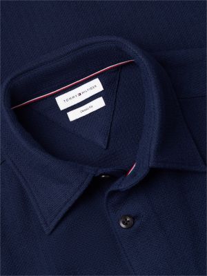Мужские свитеры Tommy Hilfiger Relaxed Fit Waffle Weave Overshirt — фото 6