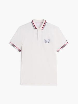 Мужские топы Tommy Hilfiger Regular Fit Tipped Smooth Cotton Polo — фото 5
