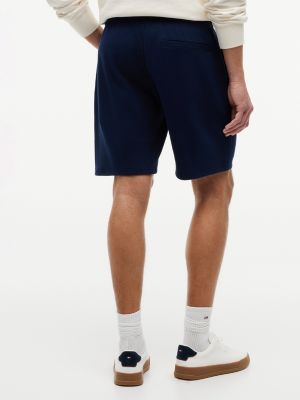 Мужские брюки Tommy Hilfiger Regular Fit Wavy Flag Logo Sweatshort — фото 4