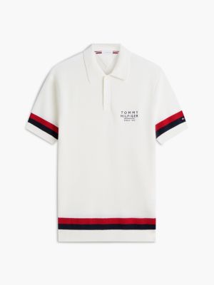 Мужские свитеры Tommy Hilfiger Signature Stripe Sweater Polo — фото 5