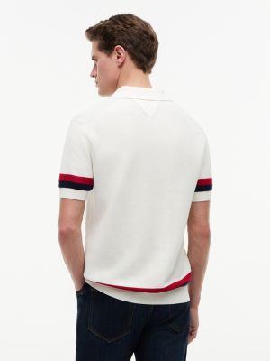 Мужские свитеры Tommy Hilfiger Signature Stripe Sweater Polo — фото 4
