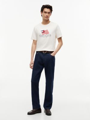 Мужские футболки Tommy Hilfiger Wavy Flag Logo T-Shirt — фото 2