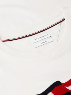 Мужские футболки Tommy Hilfiger Wavy Flag Logo T-Shirt — фото 6