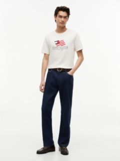 Wavy Flag Logo T-Shirt — Ivory Petal 2