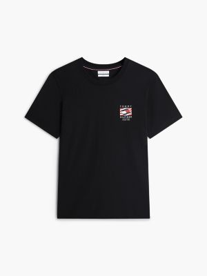 Мужские футболки Tommy Hilfiger Box Flag Logo T-Shirt — фото 5