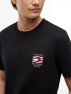 Мужские футболки Tommy Hilfiger Box Flag Logo T-Shirt — фото 3
