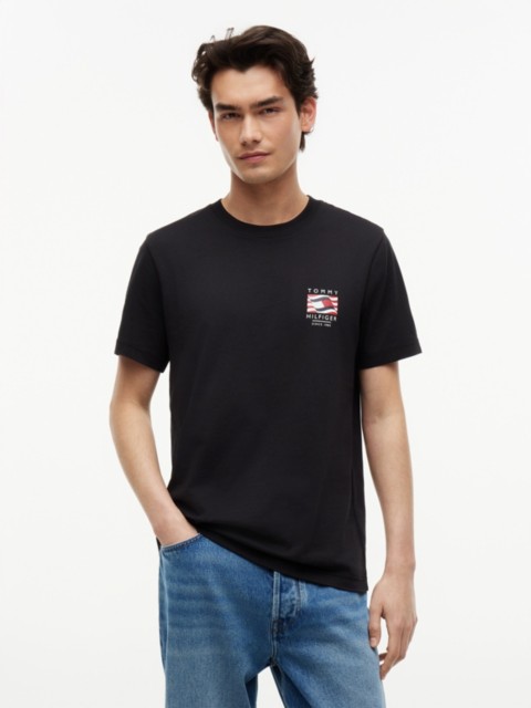 Мужские футболки Tommy Hilfiger Box Flag Logo T-Shirt
