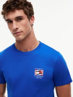 Box Flag Logo T-Shirt — Regal Blue 3