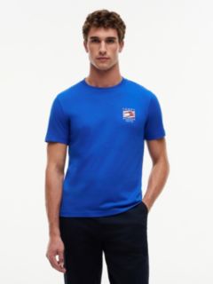 Box Flag Logo T-Shirt — Regal Blue 1