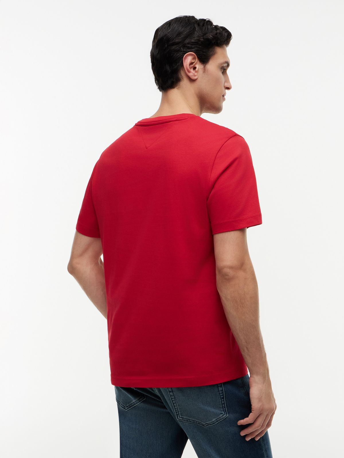 Box Flag Logo T-Shirt — Medium Red