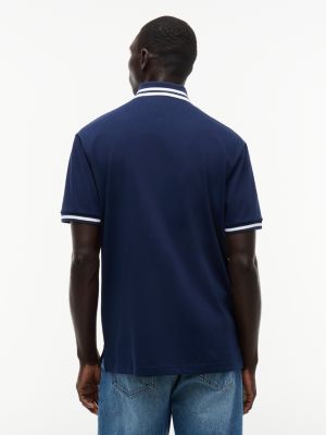 Мужские топы Tommy Hilfiger Regular Fit Marina Club Logo Jersey Polo — фото 4