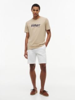 Nautical Hilfiger Logo T-Shirt — Batique Khaki 2