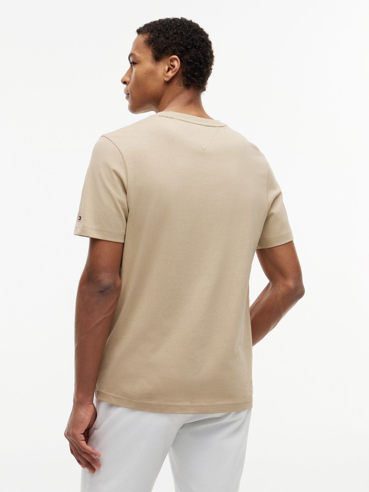 Nautical Hilfiger Logo T-Shirt — Batique Khaki