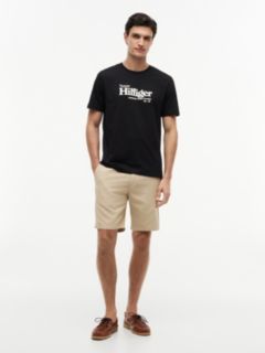 Nautical Hilfiger Logo T-Shirt — Black 2