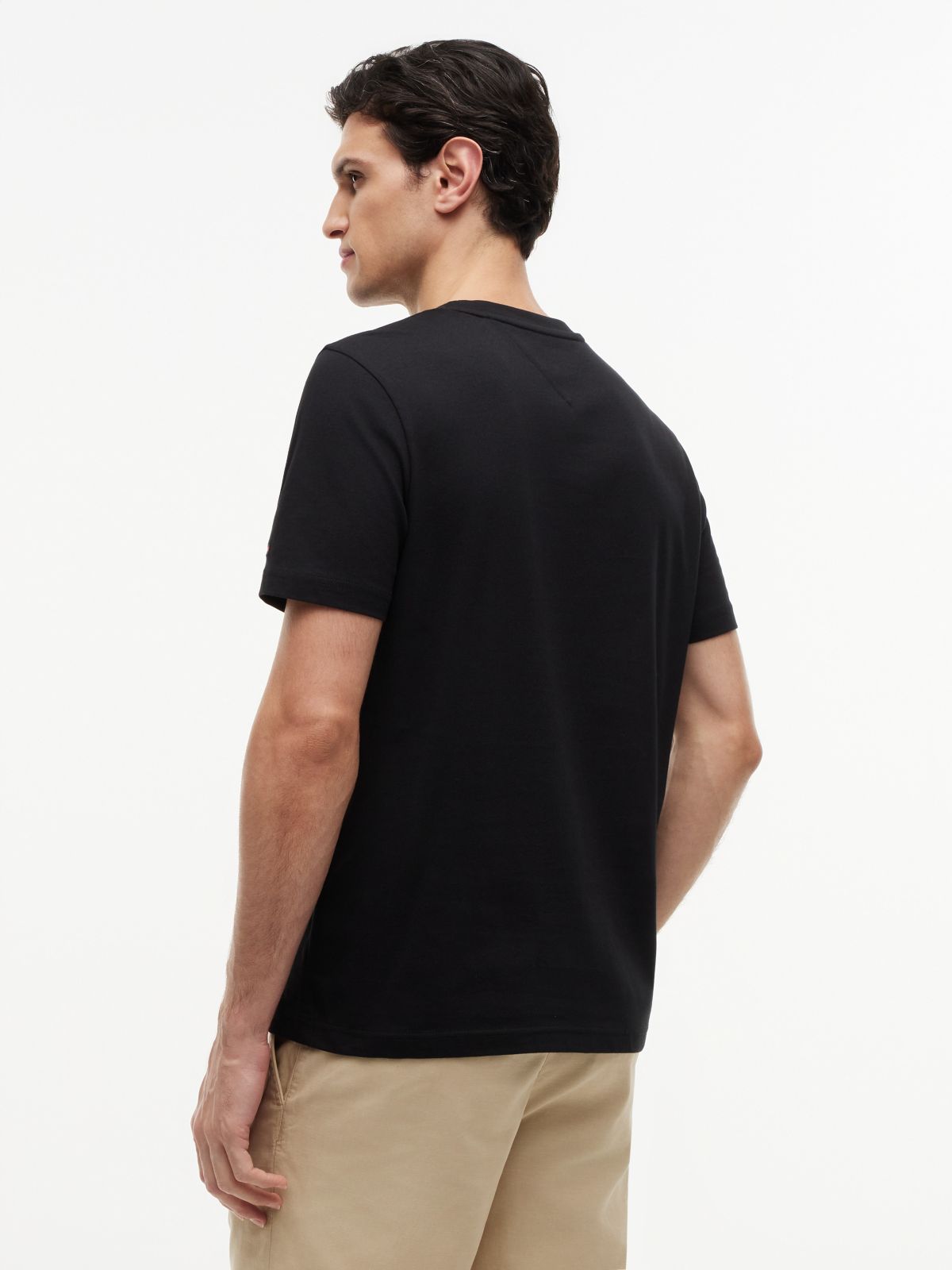 Nautical Hilfiger Logo T-Shirt — Black