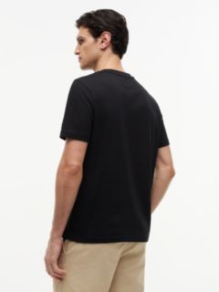 Nautical Hilfiger Logo T-Shirt — Black 4
